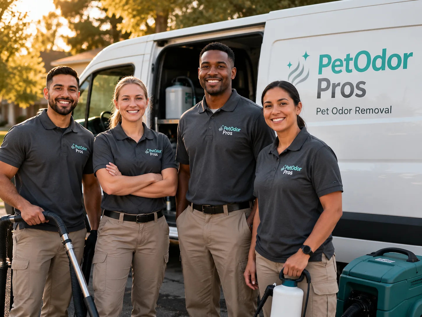 Pet Odor Removal team serving Woodbine, MD